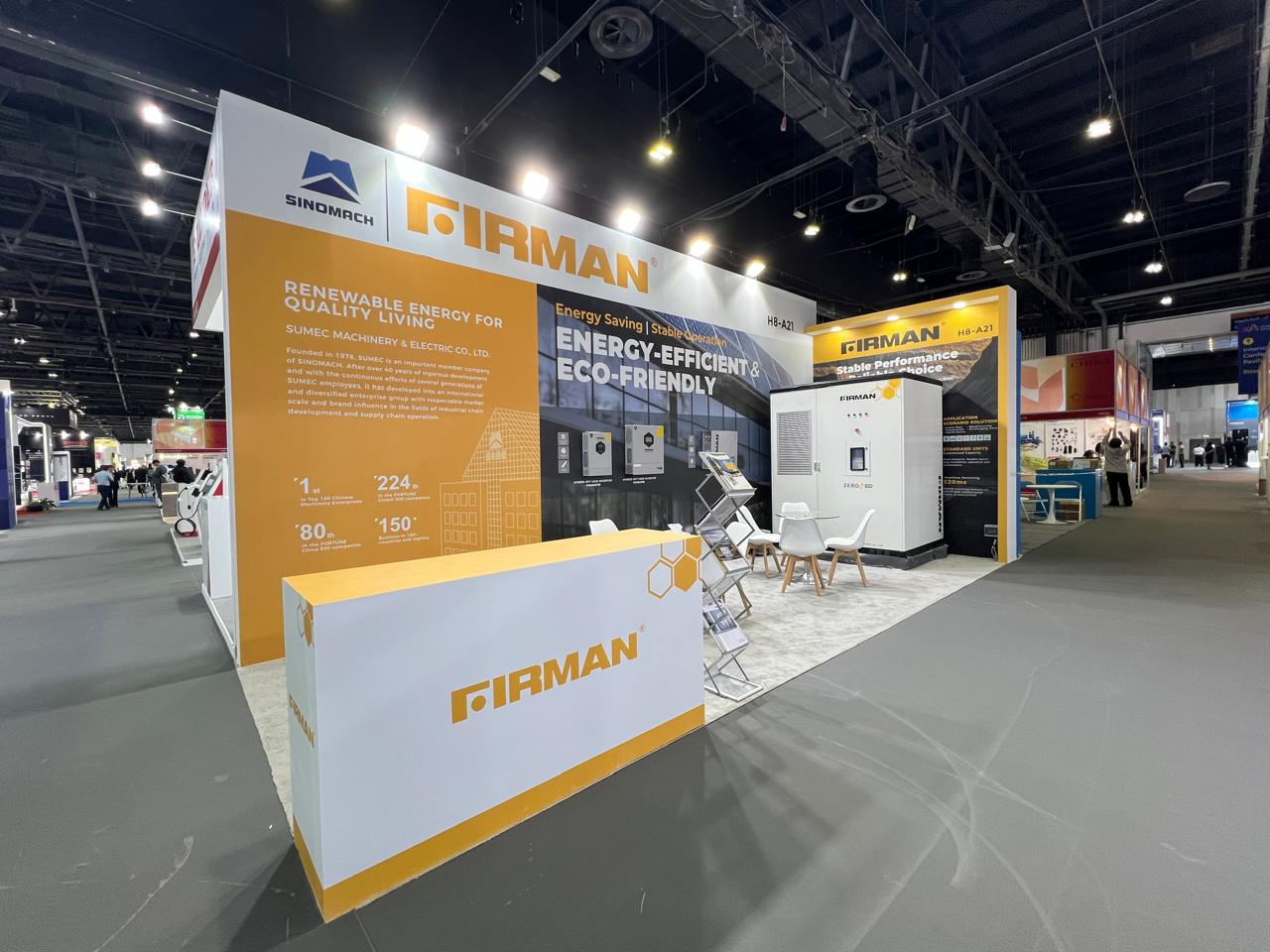 FIRMAN @ MIDDLE EAST ENERGY - Exhibition Stand Servcies UAE Dubai